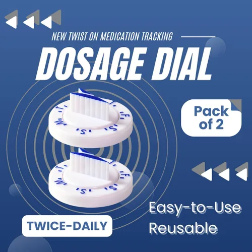 Vista 5 de Twistwise™ Dial de dosis diaria dos veces - Paquete de 2