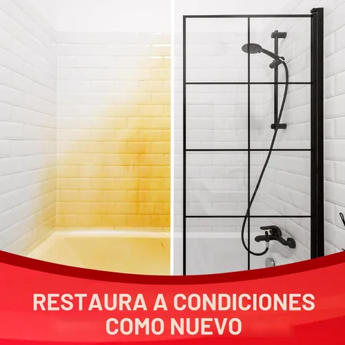 Vista 5 de Iron OUT Gel en aerosol removedor de manchas de óxido, elimina las manchas de óxido en baños, cocinas, lavandería y exteriores, fabricado
