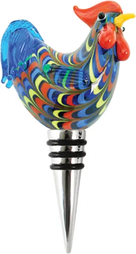 Vista 8 de Twine Derby - Tapón para botella de vino, mantiene el vino fresco, tapón de botella de caballo, se adapta a botellas estándar, metal, sello de goma