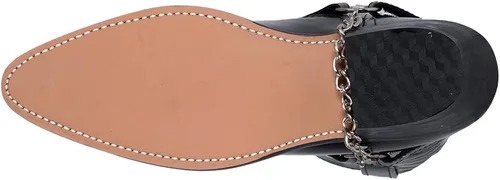 Vista 7 de Laredo Tallahassee - Botas de vestir con punta puntiaguda, color negro