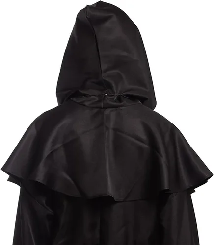 Vista 6 de BLESSUME Collar de cruz medieval con capucha pagana Wicca, accesorio para cosplay