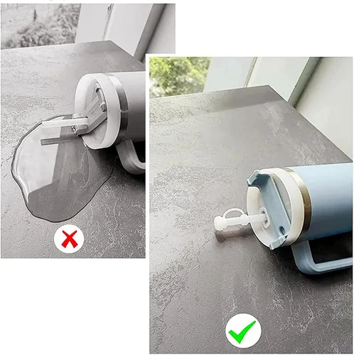 Vista 4 de Juego de 3 tapones de silicona a prueba de derrames 2023, compatibles con Stanley Cup 1.0 de 40 onzas/30 onzas, accesorios para vasos con 2 tapas