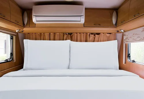 Vista 82 de Mocassi Juego de sábanas de lujo de 4 piezas, calidad prémium de hotel de 1800 hilos, ajuste fácil, sábanas y fundas de almohada resistentes a