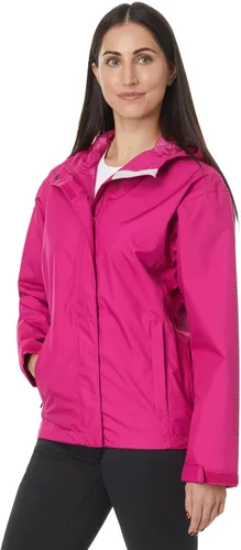 Vista 14 de Helly Hansen Chaqueta de Lluvia Seven J para Mujer Impermeable, Resistente al Viento y Transpirable con Capucha Rosa fuerte