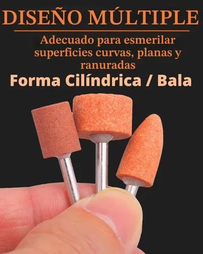 Vista 4 de Juego de piedras de molienda, paquete de 60 brocas rotativas