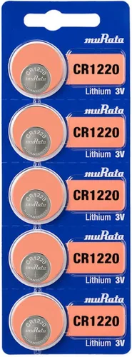 Vista 10 de Murata Batería CR1220 3V Litio Moneda Celda - Reemplaza Sony CR1220 (2 Baterías)