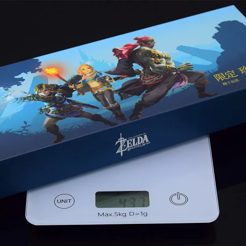 Vista 6 de Superbuybox Legend of Zelda Link Arma Espada Daga Sheild Figura de acción Colección de Juego Decoración de Escritorio Habitación Mochila Colgante