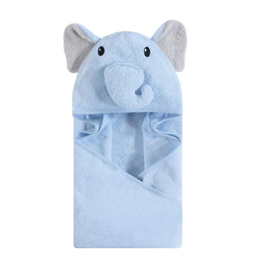 Vista 76 de Hudson Baby Toalla con capucha unisex de algodón con cara de animal para bebé, cocodrilo, talla única
