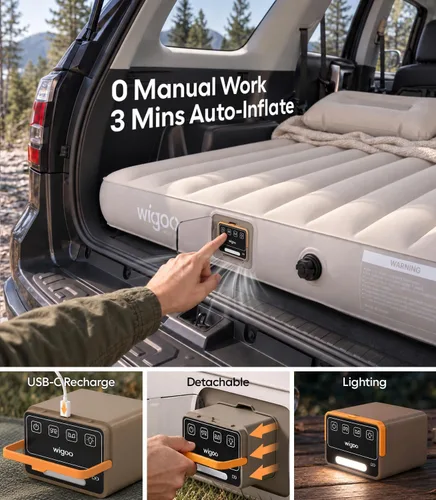 Vista 2 de Wigoo Colchón de aire para automóvil SUV 2026 para SUV de tamaño medio