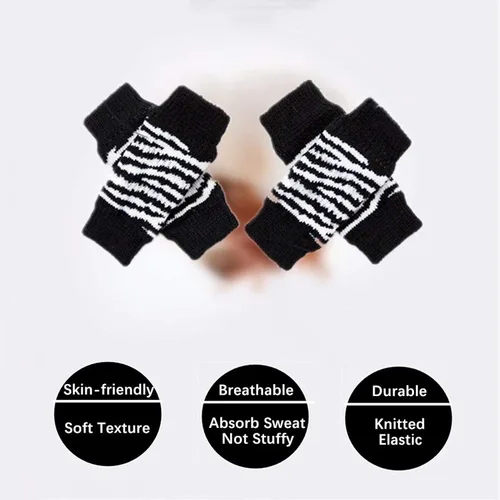 Vista 2 de ROZKITCH Protector de codo para perro, 2 patas delanteras y 2 patas traseras para rodilla, envoltura para codo de mascota, protector para calentar