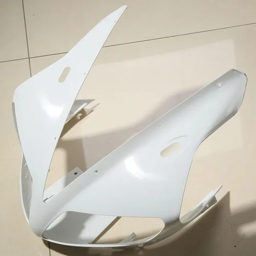 Vista 6 de Set de carrocería blanca de plástico Acrilonitrilo Dutadieno Estireno ABS, sin pintar, para motocicleta XFMT, Type 2