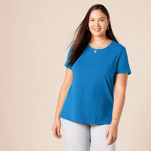 Vista 262 de Amazon Essentials Women's Regular-Fit Short-Sleeve Crewneck T-Shirt