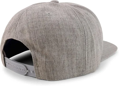 Vista 2 de Armycrew Flexfit - Gorra de gran tamaño XXL estructurada en blanco