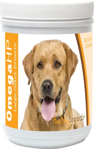 Vista 59 de Healthy Breeds Affenpinscher Omega HP - Masticables suaves para piel y pelaje, 60