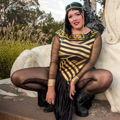 Vista 5 de Leg Avenue Disfraz de reina Cleopatra para mujer