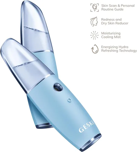 Vista 4 de GESKE SmartAppGuided™ - Refrescante de hidratación facial 4 en 1 Atomizador de agua Máquina de pulverización hidratante Rociador facial