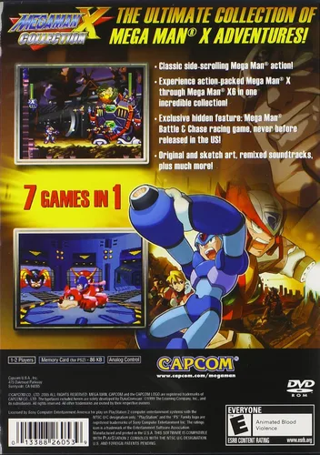 Vista 2 de Mega Man X Collection - PlayStation 2