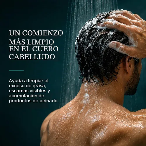 Vista 4 de Champú DR para tratamiento del cabello y del cuero cabelludo, de Regenepure, individual