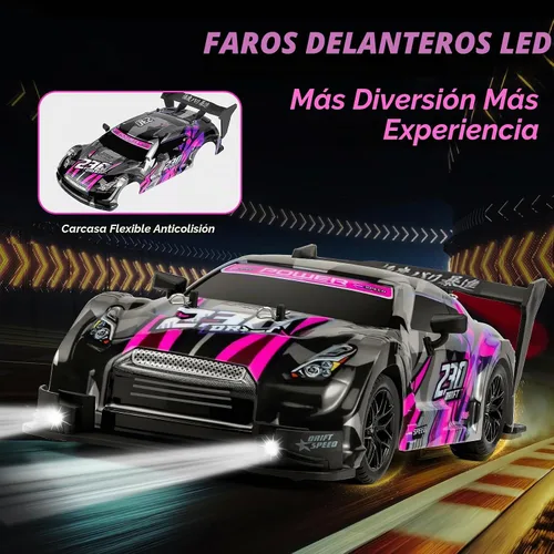 Vista 6 de RC Drift Car, escala 1:16 Drifting RC Cars 2.4GHz 4WD 24.9 mi/h