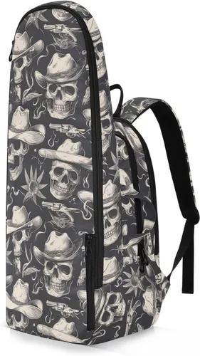 Vista 2 de Bolsa deportiva de bádminton para tenis, ligera, color blanco y negro, vaquero, bolsa deportiva de pickleball para mujeres y hombres, raquetas
