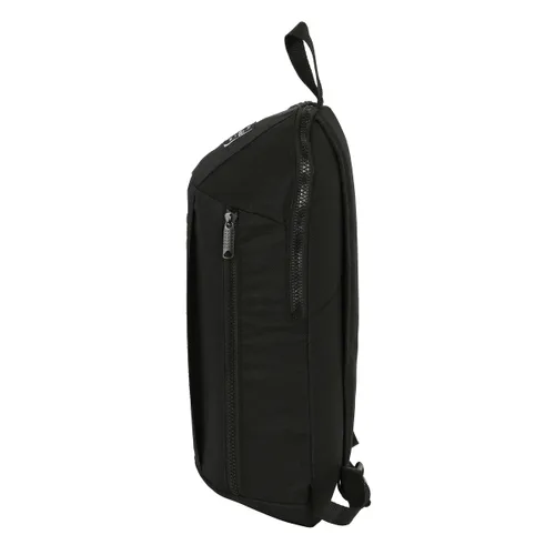Vista 4 de Mochila Infantil BlackFit8 Gradient Mini Negro Verde militar (22 x 39 x 10 cm)
