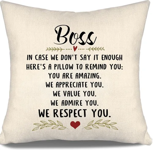 Vista 5 de En caso de que no lo diga lo suficiente aquí hay una almohada para recordarte que eres increíble, te aprecio, te quiero. Funda de almohada para tía
