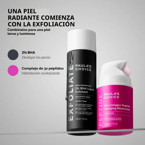 Vista 10 de Paula's Choice Pro-Colágeno Péptido Hidratante Facial para Rellenar, Crema Facial en Gel Diaria para Hidratación Profunda y Ligera, Arrugas