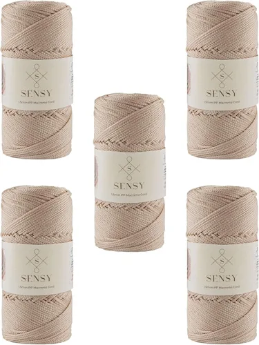 Vista 72 de Sensy Premium Cuerda de Poliéster 1.5mm (0.059 pulgadas) 164 Yardas Cuerda de Polipropileno 100% Cuerda de Macramé 1.5mm Cuerda para Bolsa