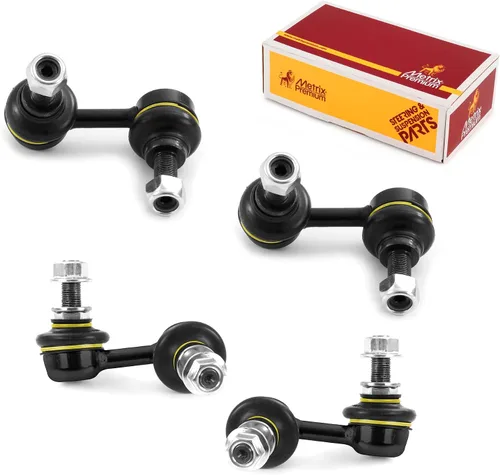 Vista 117 de Metrix Premium Chassis Parts - Kit de 4 piezas de barra estabilizadora delantera y trasera con enlace de extremo de barra estabilizadora para Ford