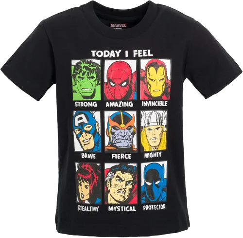 Vista 2 de Marvel Avengers Spider-Man Iron Man Thor 3 Pack T-Shirts Toddler to Big Kid