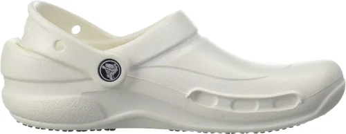 Vista 13 de Crocs Zuecos unisex Bistro (9 B (M) de EE. UU. para mujer/7 D (M) de hombre de EE. UU., blanco)