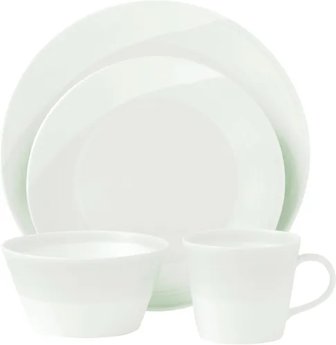 Vista 5 de Royal Doulton 1815 - Juego de vajilla blanca de 16 piezas