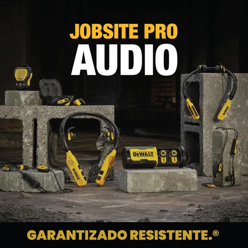 Vista 9 de DEWALT Auriculares Pro X2 ANC True Wireless de Bluetooth para sitios de trabajo de servicio pesado, auriculares de trabajo con cancelación activa
