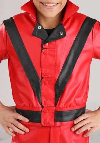 Vista 2 de Disfraz Michael Jackson Thriller para Niños Multicolor