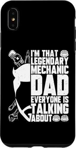 Vista 7 de Funda para iPhone 14 I'm That Legendary Mechanic Dad de todo el mundo está hablando