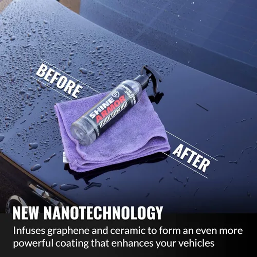 Vista 4 de Revestimiento de cerámica de grafeno para automóviles Aerosol de cera para automóviles de próxima generación Protege el trabajo de pintura