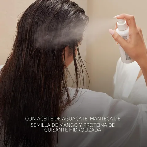 Vista 5 de Kristin Ess Spray Hidratante de Protección Térmica para el Cabello - Control del Encrespamiento al Secar + Potenciador de Brillo - Spray Protector