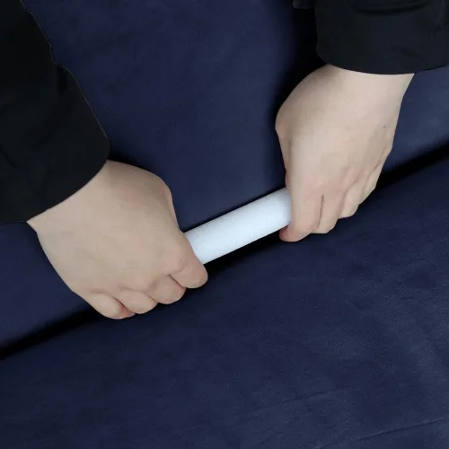 Vista 4 de Funda elástica para sofá reclinable esquinero de terciopelo en forma de L de 5 asientos, fundas para sofá esquinero para sofá seccional, fundas