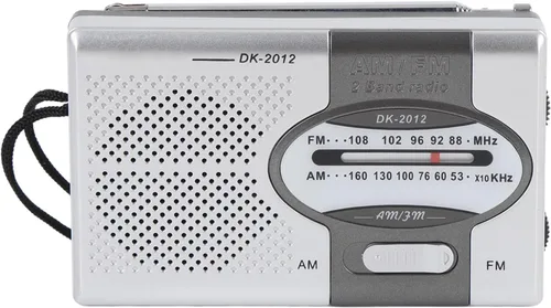 Vista 10 de Radio portátil, radio transistor de bolsillo AM FM con altavoz y conector para auriculares, para viajes al aire libre y uso doméstico (azul plateado)