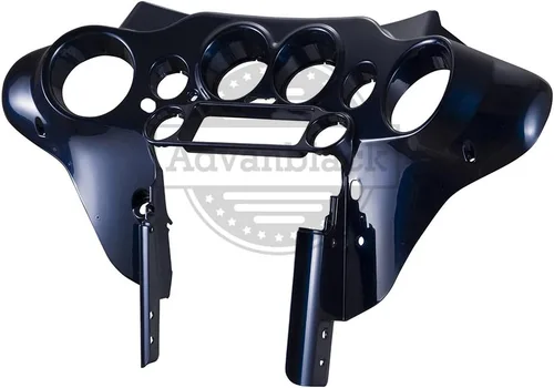 Vista 3 de Moto Onfire Kits de carenado interior delantero Big Blue Pearl para los modelos Harley FL Touring '96-'13