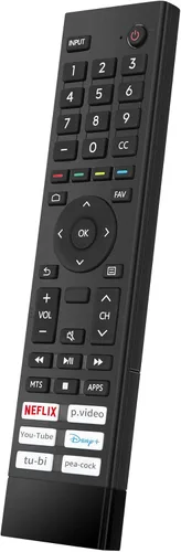 Vista 14 de Paquete de 2 para reemplazo remoto de TV Philips, compatible con todos los televisores inteligentes Philips LED/LCD/HDTV/UHD (NH500UP)