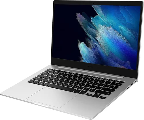 Vista 3 de Samsung Galaxy Book Go - Computadora portátil Qualcomm 7C Pro 4 GB de memoria, 128 GB eUFS de almacenamiento, batería de 18 horas, luz compacta a