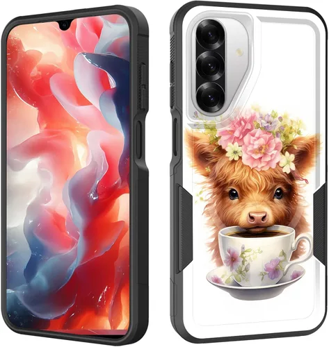 Vista 11 de Funda magnética para Galaxy A16 5G, [compatible con MagSafe] [protección contra caídas de grado militar] Funda resistente a prueba de golpes