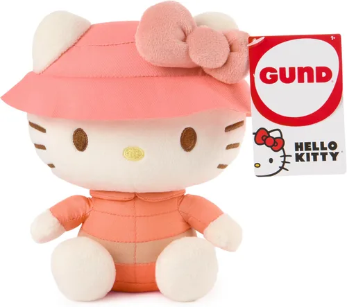 Vista 8 de GUND Sanrio Hello Kitty - Juguete de peluche de 6 pulgadas con traje