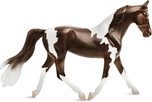 Vista 10 de Caballitos Breyer serie Freedom Blue Roan Brabant Juguete de caballo 9.75" x 7" Escala 1:12 Modelo #1052