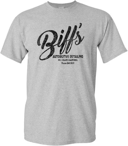 Vista 5 de The Goozler Biffs Automotive Detailing - bttf Future Movie 80's - Camiseta unisex Carbón