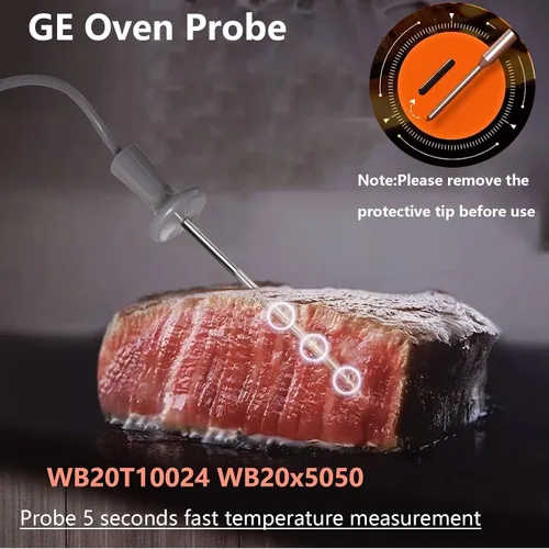 Vista 2 de Sonda de carne para horno GE WB20T10024 de repuesto OEM Ajuste directo
