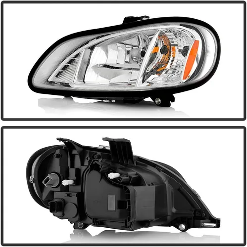 Vista 2 de ACANII - Para 2004-2012 Freightliner Business Class M2 106 112 Cromado Faros delanteros Par Izquierdo+Derecho