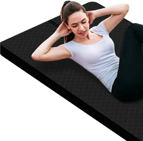 Vista 22 de nuveti Tapete Grande para Ejercicios - Tapete de Yoga de 15mm/20mm/30mm de Grosor Tapete de Ejercicios para Fitness, Yoga, Pilates, Estiramientos