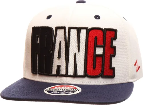 Vista 5 de Zephyr Gorra ajustable con diseño de bandera de país, gorra de béisbol con visera plana